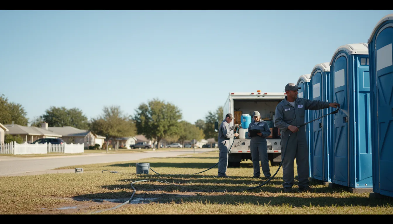Long-Term Portable Toilet Rental in Fulton, MS near me